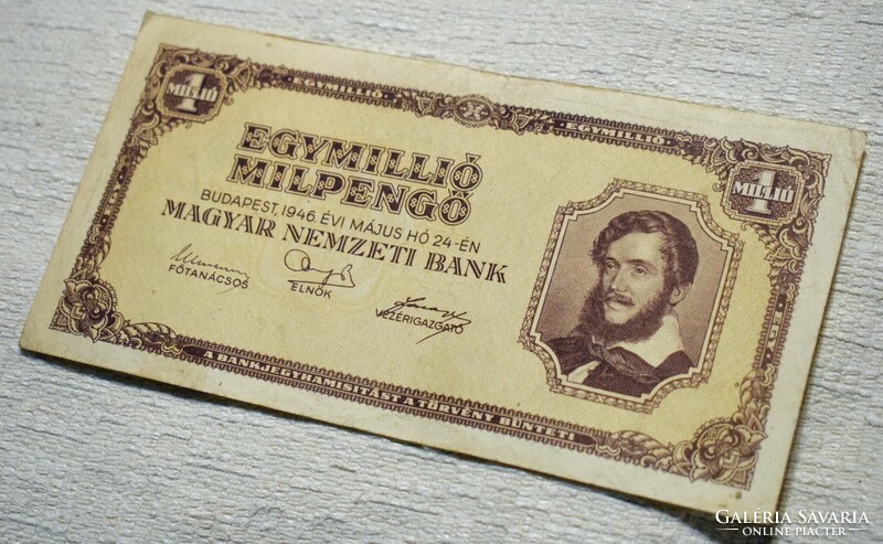 Egymillió Milpengő Pengő 1926-1946