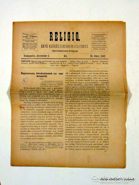 1882 december 2  /  RELIGIO.  /  Ssz.:  4565