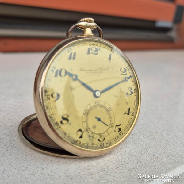 IWC Schaffhausen arany zsebóra!