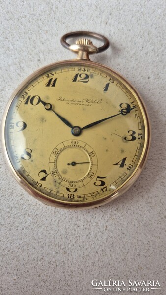 IWC Schaffhausen arany zsebóra!
