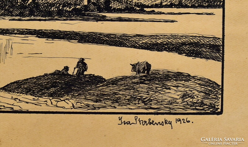 1926 felvidéki v. szolvák festő : BECKÓ VÁRA
