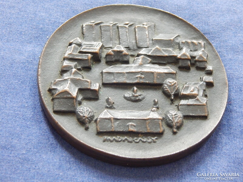 Madarassy Walter:: Budapest University of Veterinary Medicine 1787-1987 - marked bronze plaque