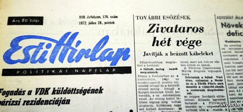 1972 július 28  /  Esti Hírlap  /  Ssz.:  18881