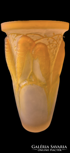 Artdeco  Lalique Váza szignált
