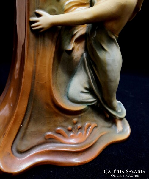 DT/479 – Bernard Bloch Manufaktúra – Gyönyörű szecessziós asztali-, kandalló óra