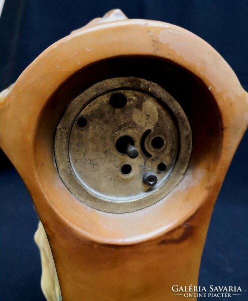 DT/479 – Bernard Bloch Manufaktúra – Gyönyörű szecessziós asztali-, kandalló óra