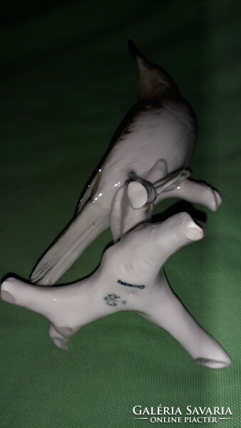 Nagyon szép és ritka ENS VOLKSTEDT porcelán madár Nyaktekercs (Jinx torquilla) 19cm a képek szerint