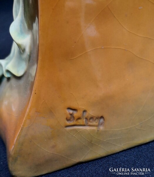 DT/479 – Bernard Bloch Manufaktúra – Gyönyörű szecessziós asztali-, kandalló óra