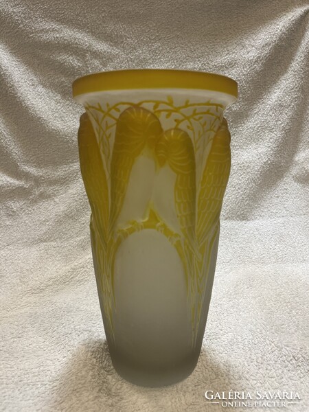 Artdeco  Lalique Váza szignált