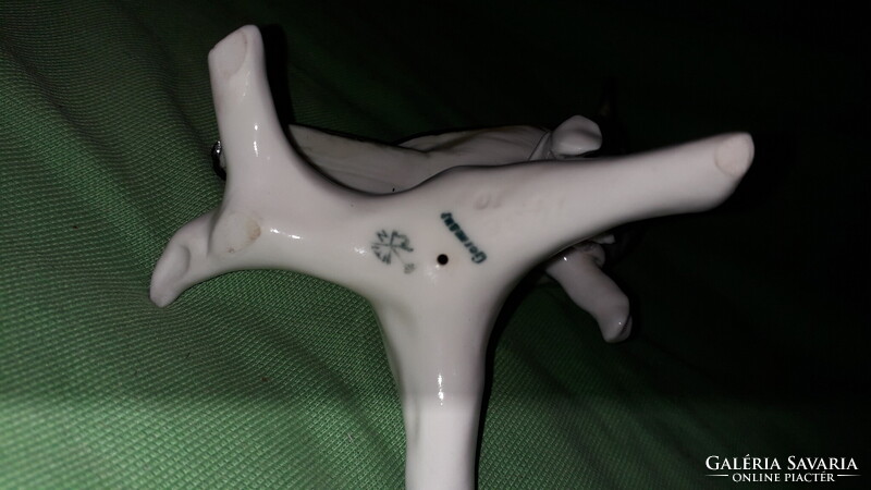 Nagyon szép és ritka ENS VOLKSTEDT porcelán madár Nyaktekercs (Jinx torquilla) 19cm a képek szerint