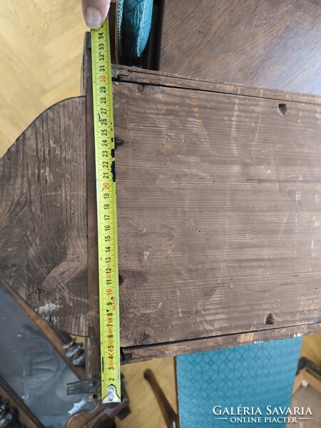 Antik neobarokk, Biedermeier Fali Óra Doboz vitrin kulcstartó szekrény ereklye tartó hàzi àldàs