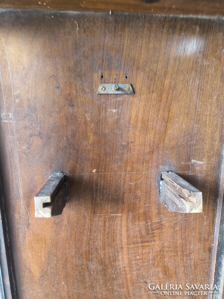 Antik neobarokk, Biedermeier Fali Óra Doboz vitrin kulcstartó szekrény ereklye tartó hàzi àldàs