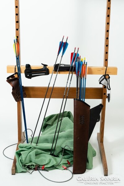 Komplett íjász készlet állvánnyal - Samick „Mind 10” Take-Down Recurve Bow