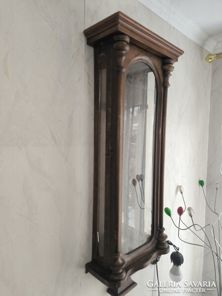 Antik neobarokk, Biedermeier Fali Óra Doboz vitrin kulcstartó szekrény ereklye tartó hàzi àldàs