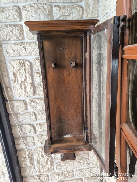 Antik neobarokk, Biedermeier Fali Óra Doboz vitrin kulcstartó szekrény ereklye tartó hàzi àldàs