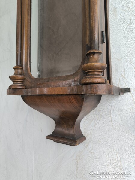 Antik neobarokk, Biedermeier Fali Óra Doboz vitrin kulcstartó szekrény ereklye tartó hàzi àldàs