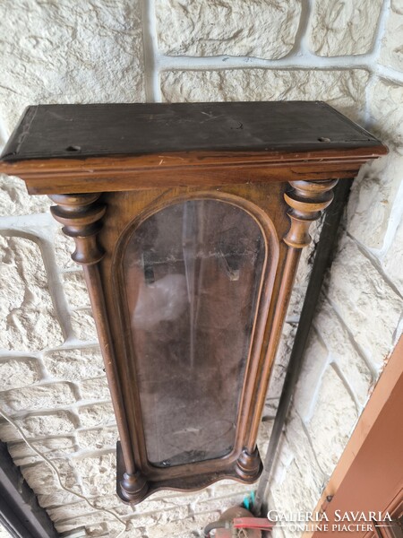 Antik neobarokk, Biedermeier Fali Óra Doboz vitrin kulcstartó szekrény ereklye tartó hàzi àldàs