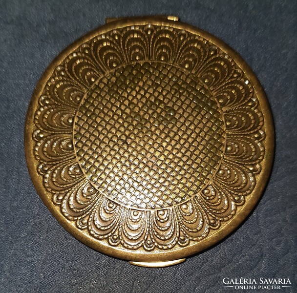 Régi púderes doboz (Réz)