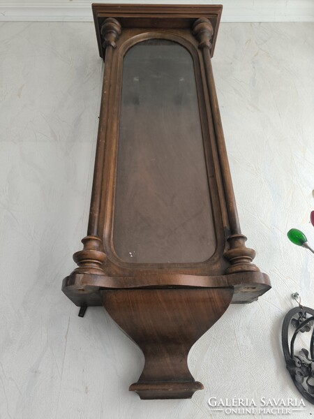 Antik neobarokk, Biedermeier Fali Óra Doboz vitrin kulcstartó szekrény ereklye tartó hàzi àldàs