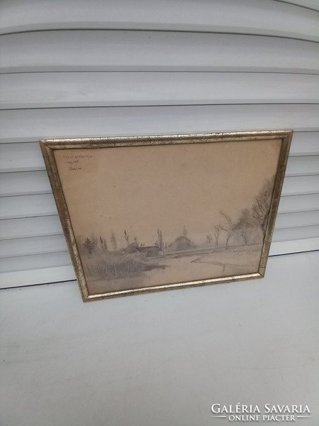 Gách István  Hajdúszoboszlói részlet rajz