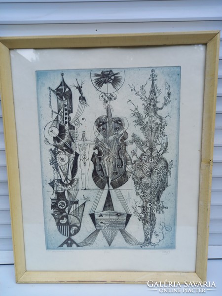 Hincz Gyula  Rézkarc 1.