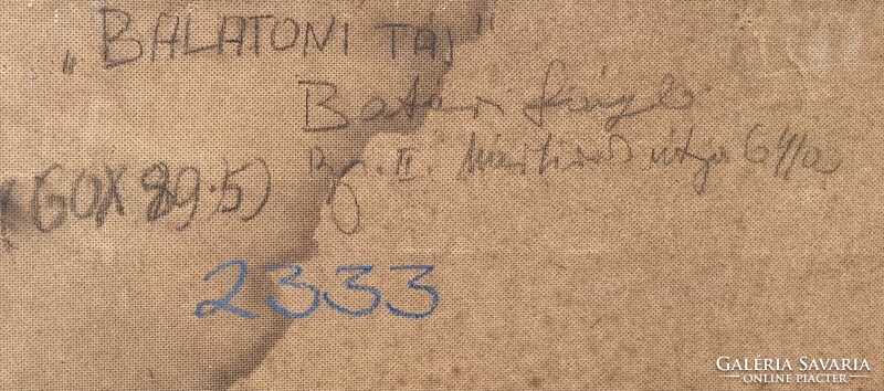 Batári László - Balatoni táj