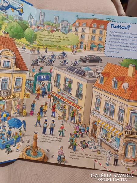 Mi Micsoda Junior - Rendőrség - Ritka - Kukucskálós ablakokkal