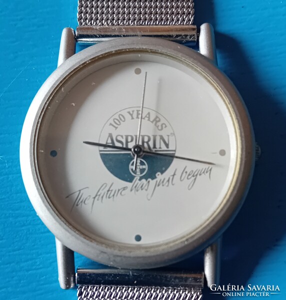 ASPIRIN reklám karóra