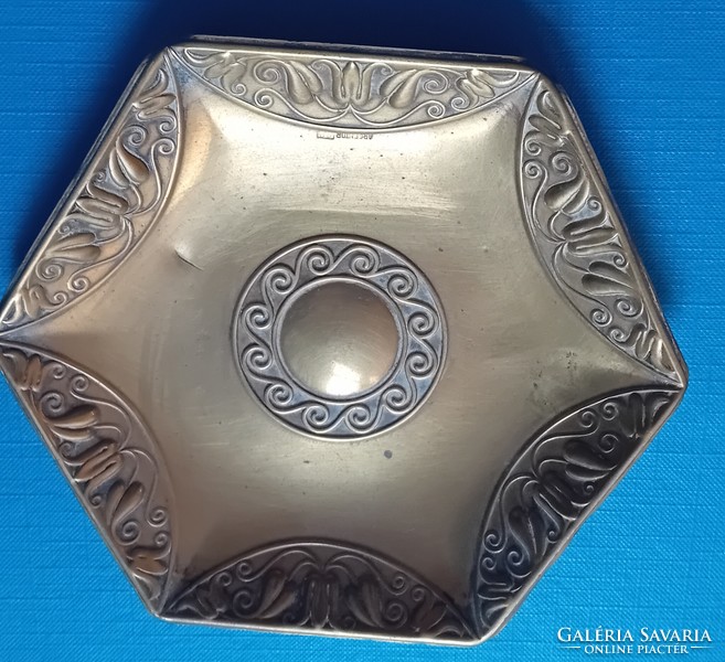 Szecessziós réz tálka ,  Argentor márka