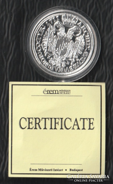 Történelmi féltallérok utánveretben I. József féltallérja 1711