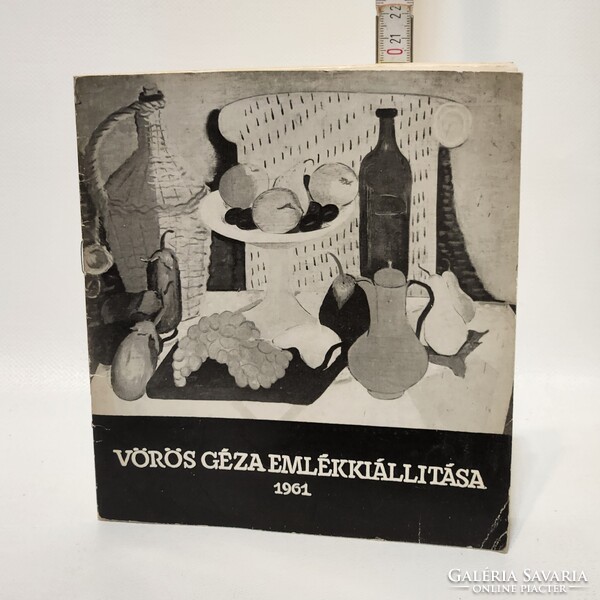 B. Haulisch Lenke: Vörös Géza emlékkiállítása 1961 katalógus (3704)