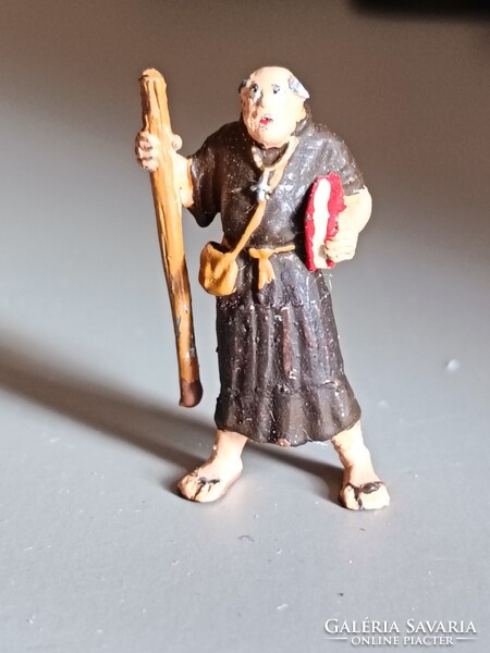 Gyűjtői fémöntvény figura-szobor, rendkívül szép, részletgazdag darab.