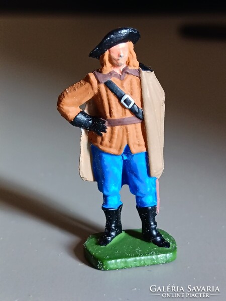 Gyűjtői fémöntvény figura-szobor, rendkívül szép, részletgazdag darab.