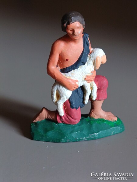 Gyűjtői fémöntvény figura-szobor, rendkívül szép, részletgazdag darab.