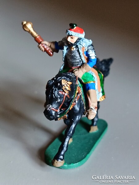 Gyűjtői fémöntvény figura-szobor, rendkívül szép, részletgazdag darab.