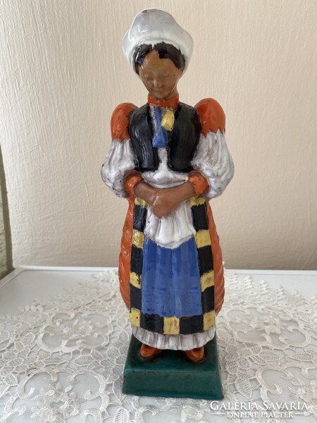 Csápváry - Csapek Károly ( 1904 - 1976 ) MENYECSKE NÉPIES ÖLTÖZETBEN / nagyon ritka /