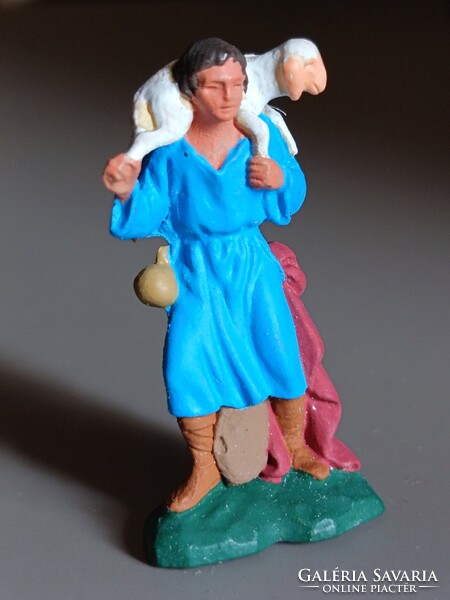 Gyűjtői fémöntvény figura-szobor, rendkívül szép, részletgazdag darab.