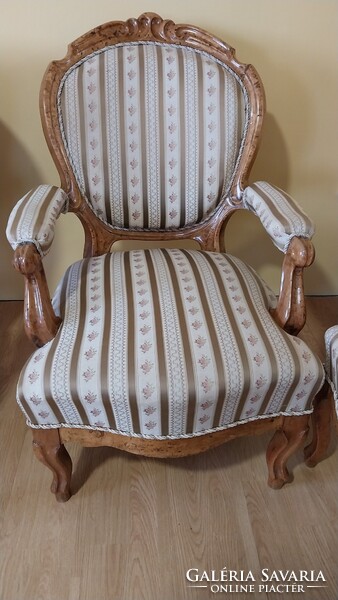 Neobarokk stílusban készült, nappali - ülőgarnitúra/szalongarnitúra