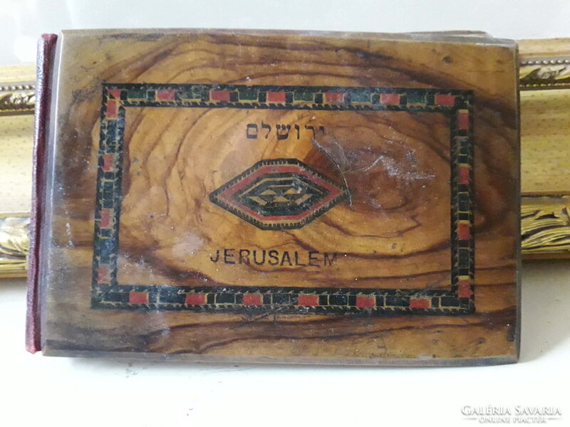 JUDAIKA...festmény, tál, doboz, könyv, gyertyatartó /Jeruzsálem.