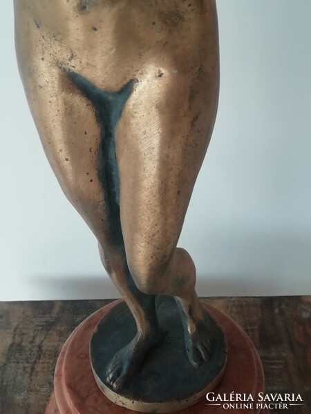 Pásztor - Kleopátra bronz szobor