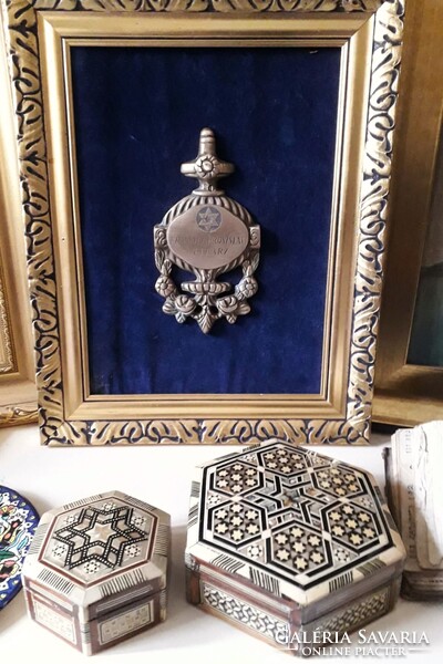 JUDAIKA...festmény, tál, doboz, könyv, gyertyatartó /Jeruzsálem.