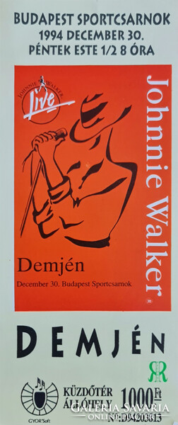 Demjén Ferenc koncertjegy 1994