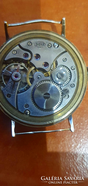 Doxa klasszikus, elegáns férfi arany karóra 1943 évjárat