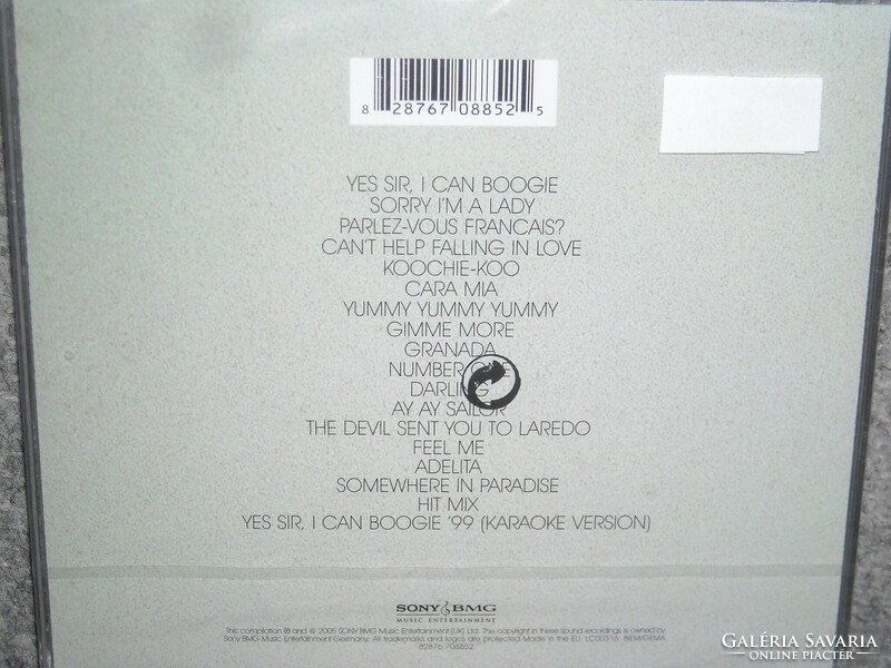 BACCARA THE BEST OF BACCARA CD ÚJ gyári bontatlan