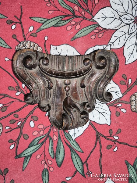 Antik Biedermeier Bécsi barokk rokokó stílusú falióra asztali óra Torony dísz Bútor tükör dísz