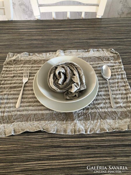 Lenvászon konyharuha, törölköző, asztalkendő