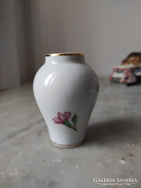 Herendi rotschild mintás miniatűr váza