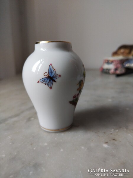 Herendi rotschild mintás miniatűr váza