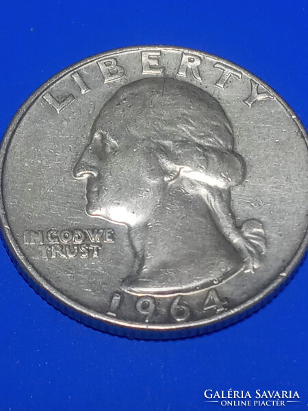 USA ezüst negyed dollár licitre