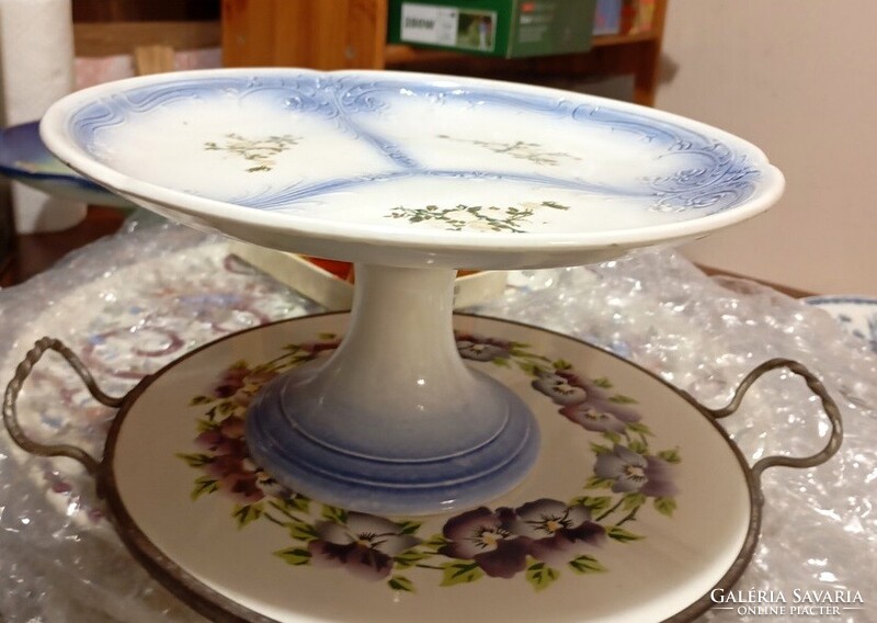 ANTIK  TALPAS TÁL KŐPORCELÁN KÍNÁLÓ  - Art&Decoration